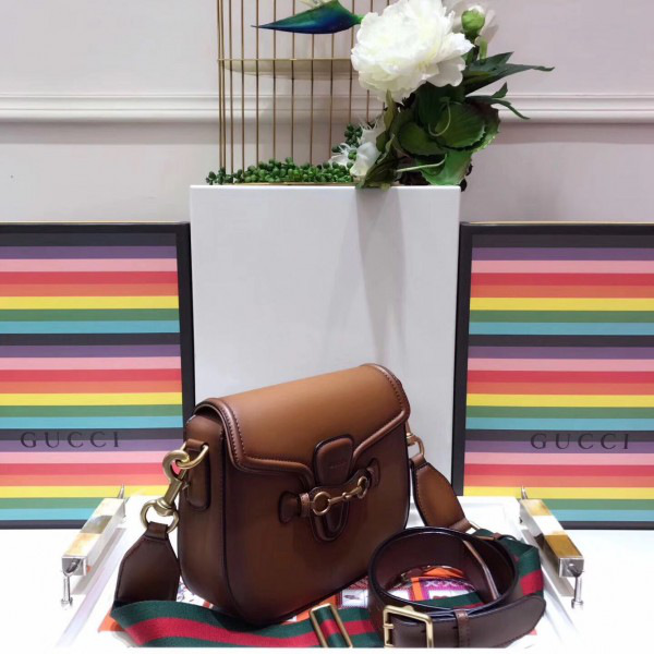 Gvc*1 lady web bag dark brown 25cmx16cmx17cm