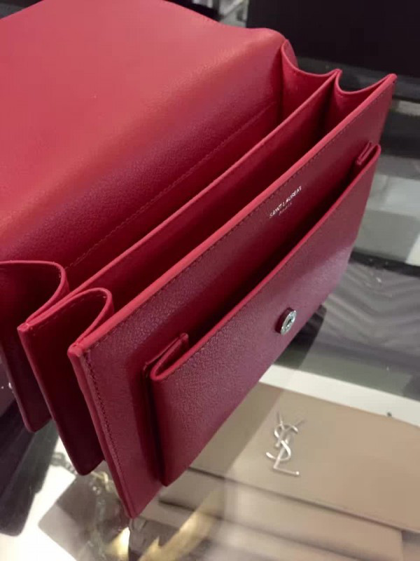 Y51 medium sunset bag grained leather 4872 22cm x 16cm x 8cm