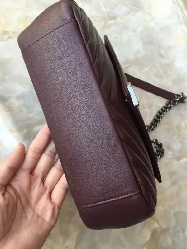 Y51 quilted monogram college 5083 24cm x 17.5cm x 6.5cm