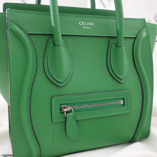 Ce1i*e leather nano luggage 19.5cm x 7.5cmx 20cm