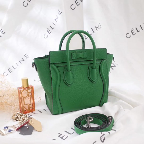Ce1i*e leather nano luggage 19.5cm x 7.5cmx 20cm