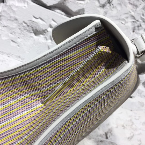 Delvaux woven mm brillant satchel 28cmx14cmx22cm