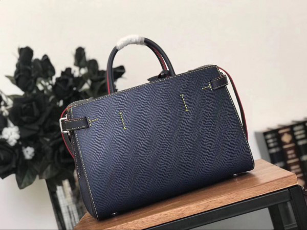 l0vis Vvtt0n twist tote indigo 3785_30*22*13cm