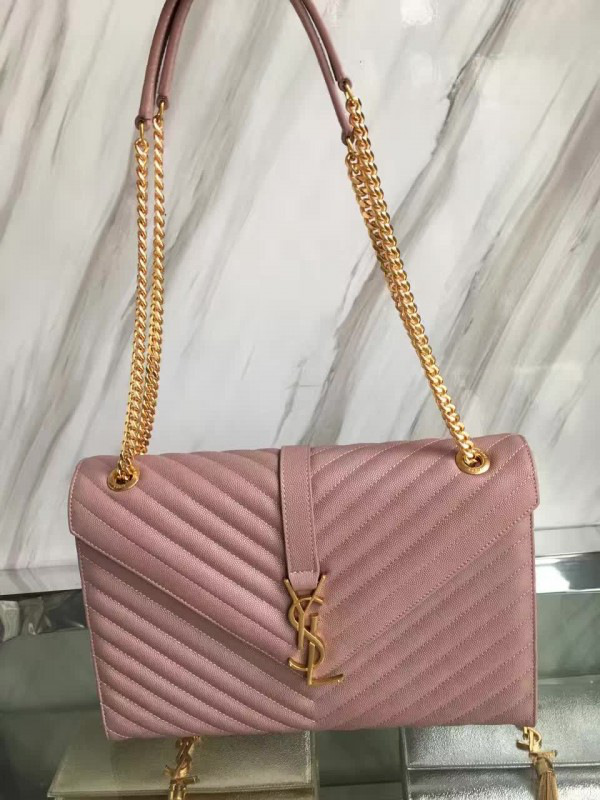 Y51 gold monogram college pink 5086 31cm x 22cm x 7.5cm