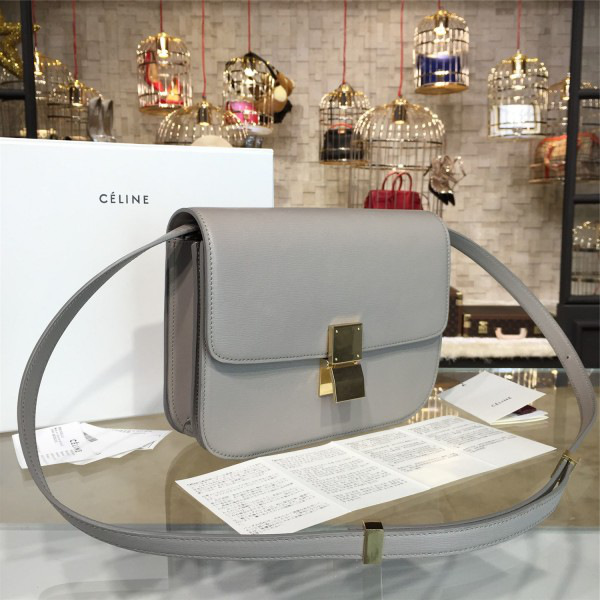 Ce1i*e leather classic box z1153 23.5cm x 6.5cmx 18.5cm