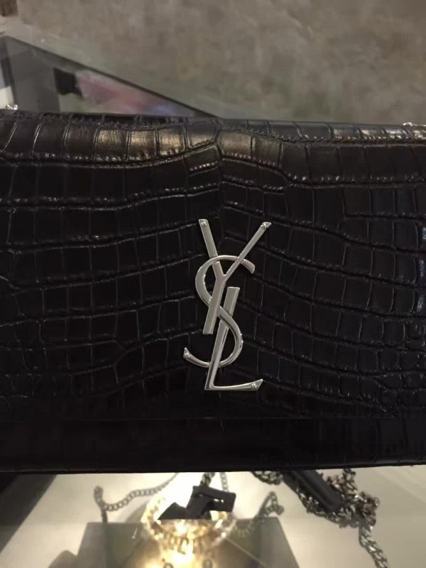 Y51 monogram kate in embossed crocodile shiny leather 5063 28.5cm x 20cm x 6.5cm