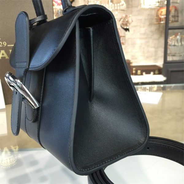 Delvaux mini brillant satchel black 1521  20cm x 11cm x 16.5cm