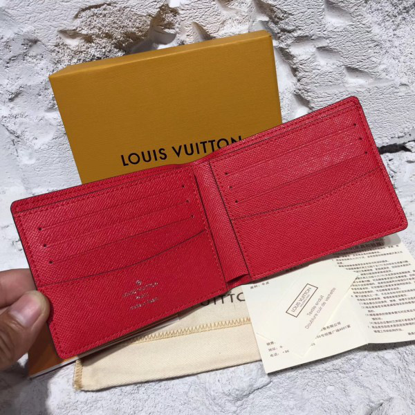 l0vis Vvtt0n svp*me pocket wallet 3803 red 11cmx2cmx9cm