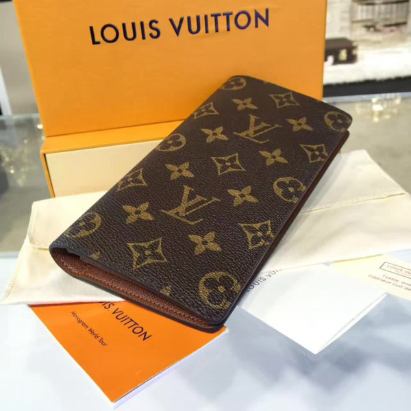 l0vis Vvtt0n brazza wallet monogram m66540 long