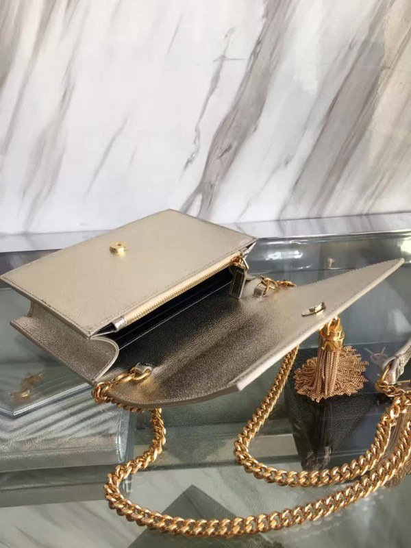 Y51 medium kate bag with leather tassel 5051  19cm x 12.5cm x 3.5cm