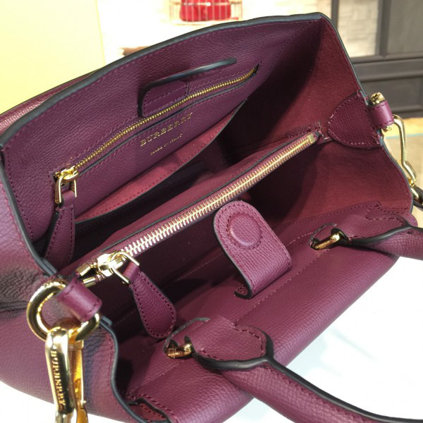 Bv*b*rry darkpurple shoulder bag 29.5cm x 14cm x 20.5cm