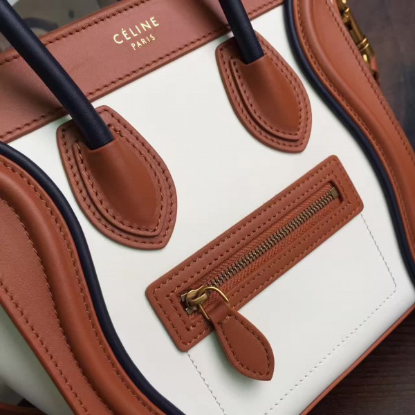 Ce1i*e leather nano luggage z995 20cm x 9cm x 20cm