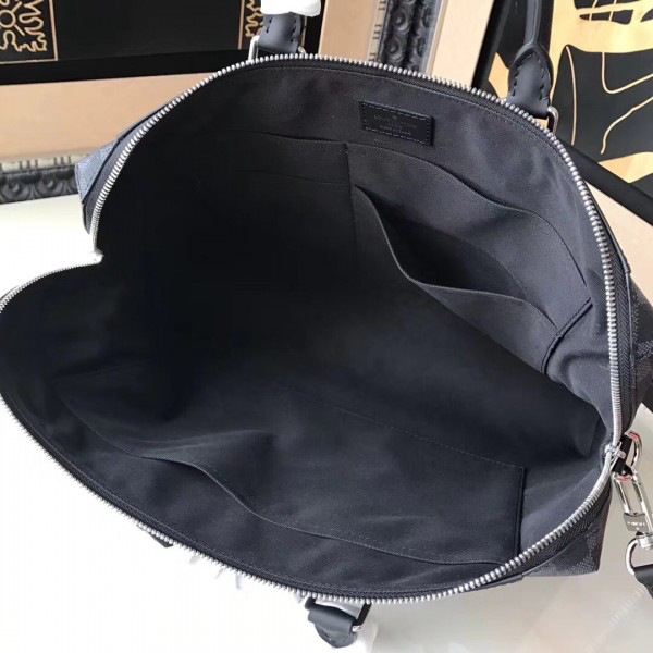 l0vis Vvtt0n porte documents  jour damier cobalt canvas 3834  37cm