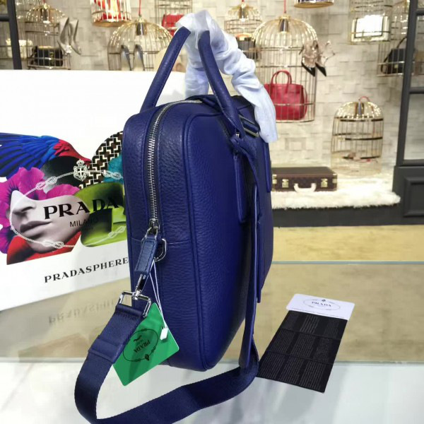 Pra*a leather briefcase 4205 36cm x 8cm x 28cm