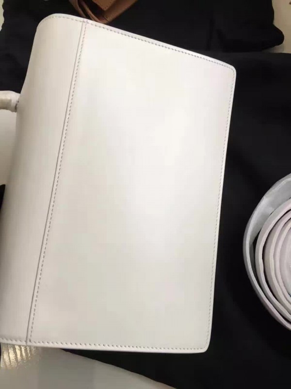 Y51 black leather medium high school satchel bag 5112 22cm x 16cm x 8cm