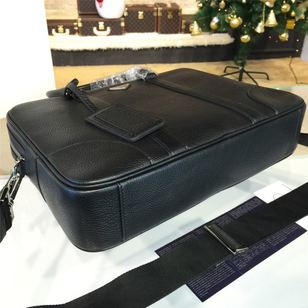 Pra*a leather briefcase 4204 38cm x 8cm x 28cm
