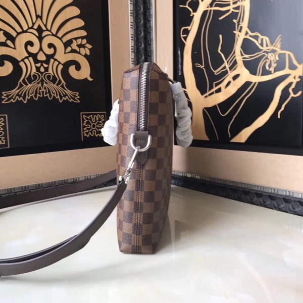 l0vis Vvtt0n porte documents jour damier 37cm