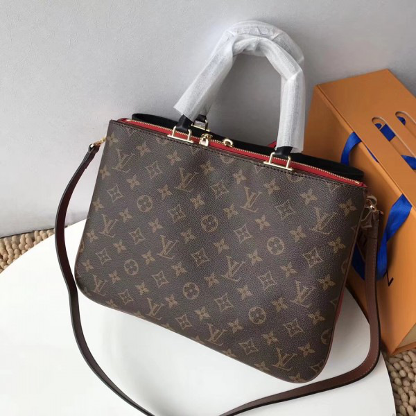 CohotBag lv saintonge millefeuille camera shoulder bag red m44254