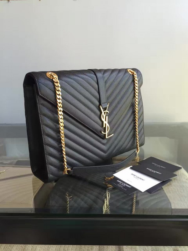 Y51 gold monogram college black  5084  31cm x 22cm x 7.5cm