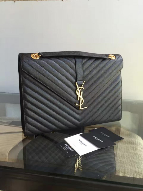 Y51 gold monogram college black  5084  31cm x 22cm x 7.5cm