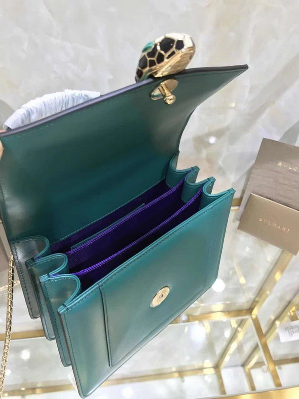 cohotbag Bv1g*ai serpenti forever calf leather flap cover handle bag 39778