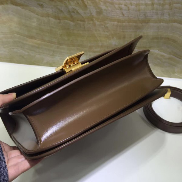 Ce1i*e leather classic box z1124 24cm x 6.5cmx 19cm