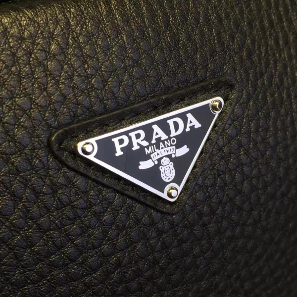 Pra*a leather briefcase 4202 25cm x 7cm x 15cm