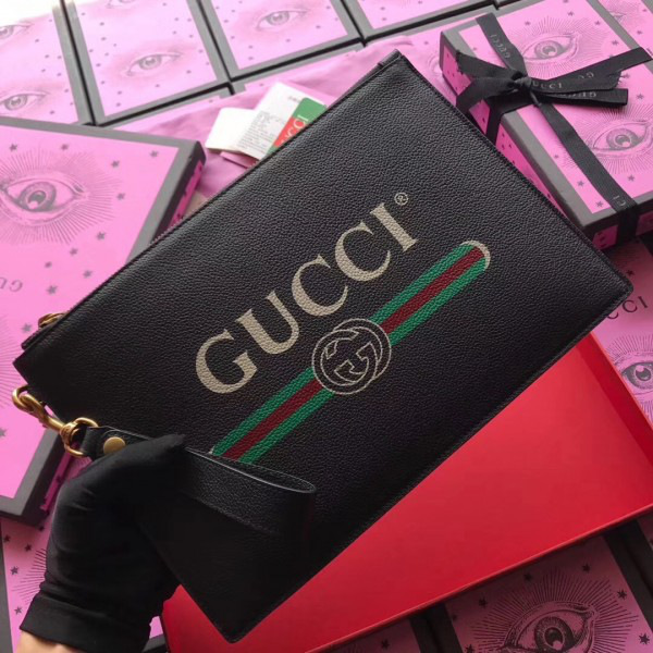 Gvc*1 gg leather clutch bag z05 30*20*1.5cm