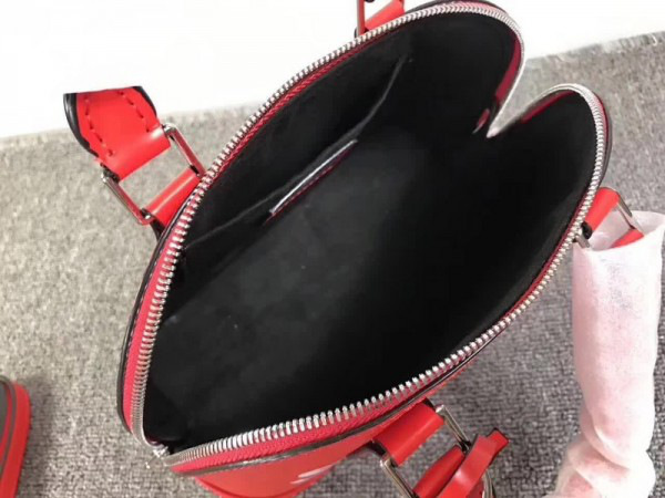 l0vis Vvtt0n svp*me domed satchelv red m40301 3008 25*19*12cm