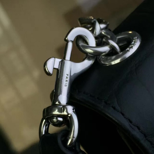 Y51 monogram kate crocodile embossed shiny leather cohotbag 4752