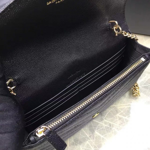 Y51 monogram college black gold  5065 19cm x 11.5cm x 4cm