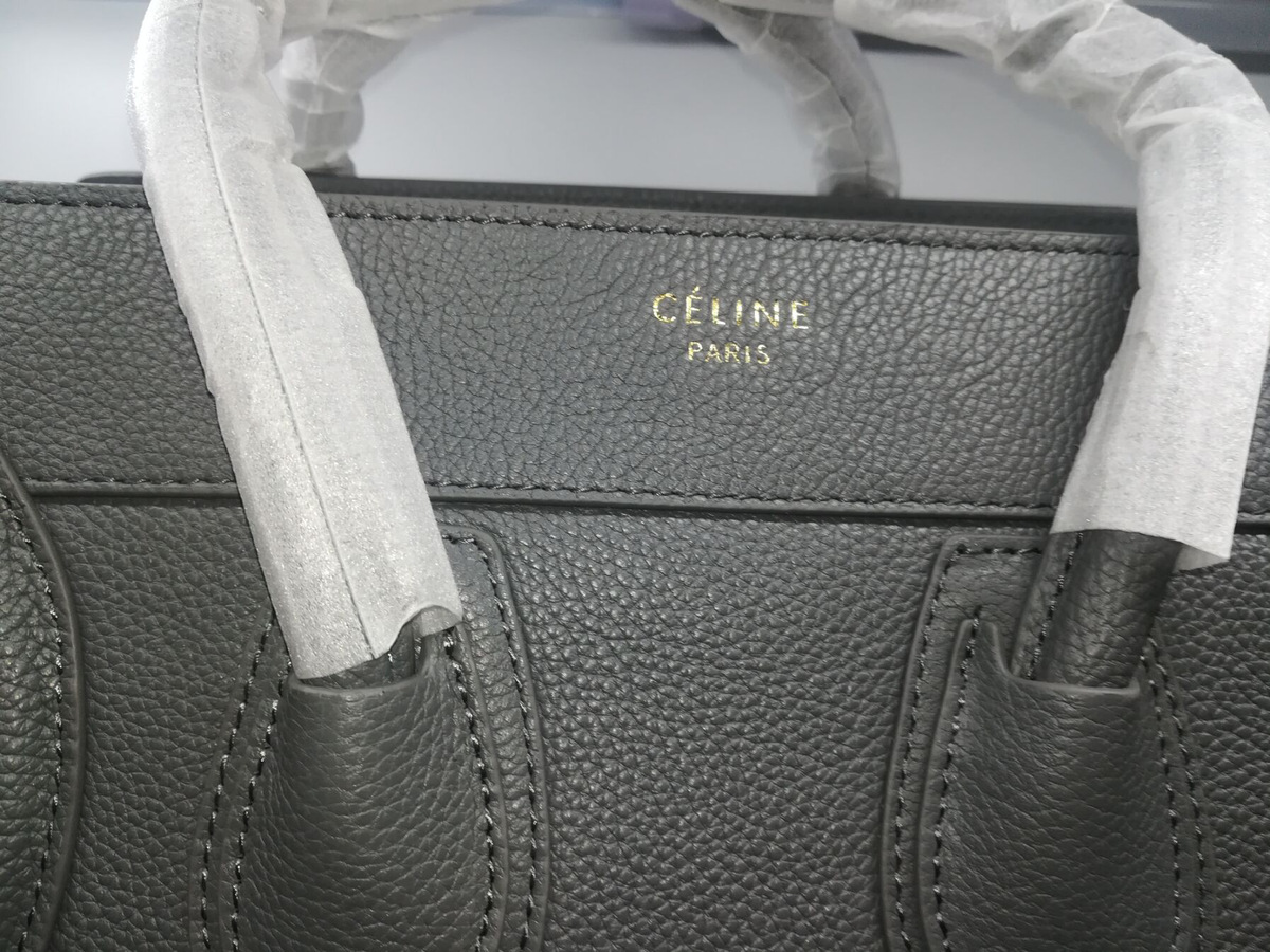 Ce1i*e leather micro luggage 1072-1  26.5cm x 12cmx 28.5cm