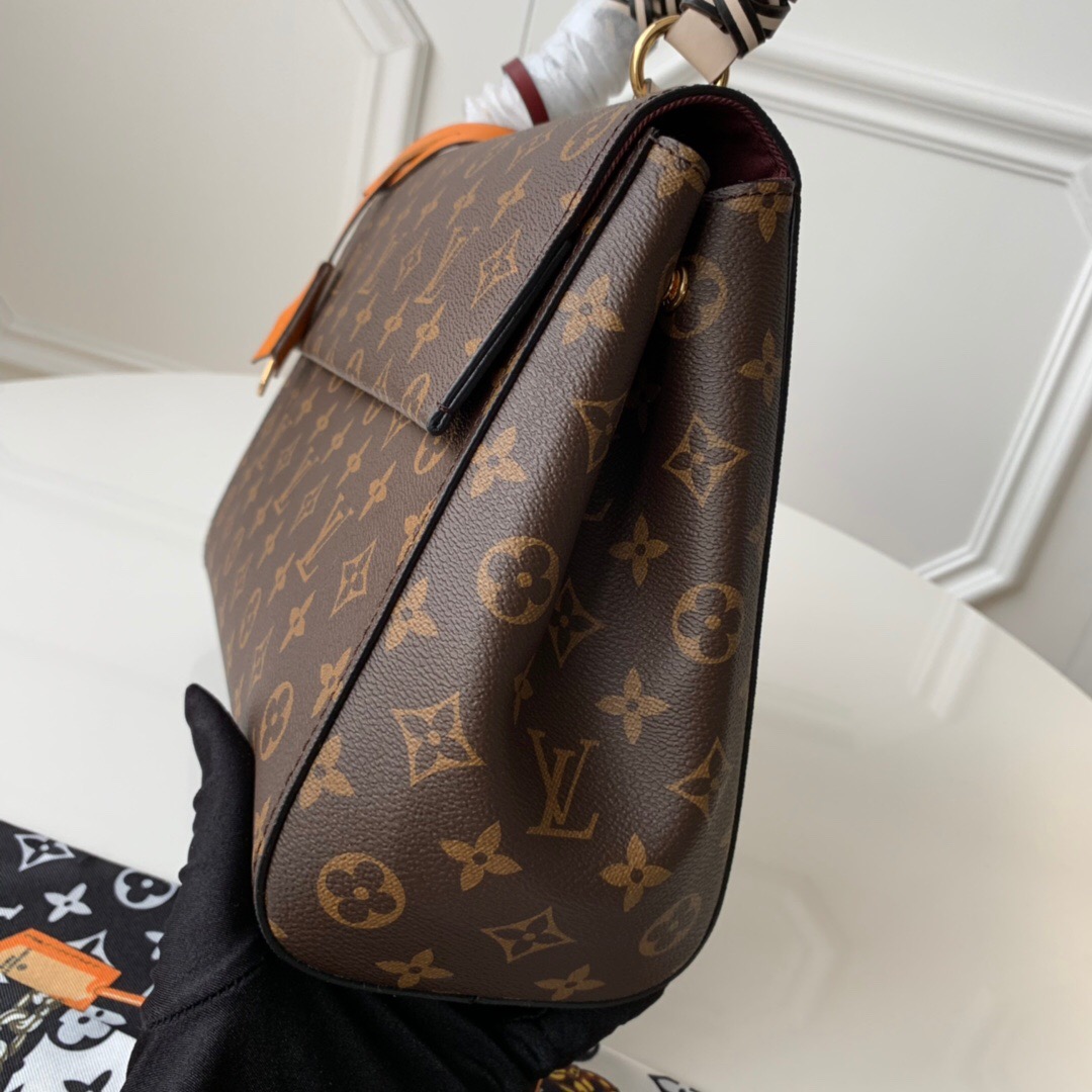 Lv cluny medium handbag monogram m44669 32.0x 22.5x 12.0cm
