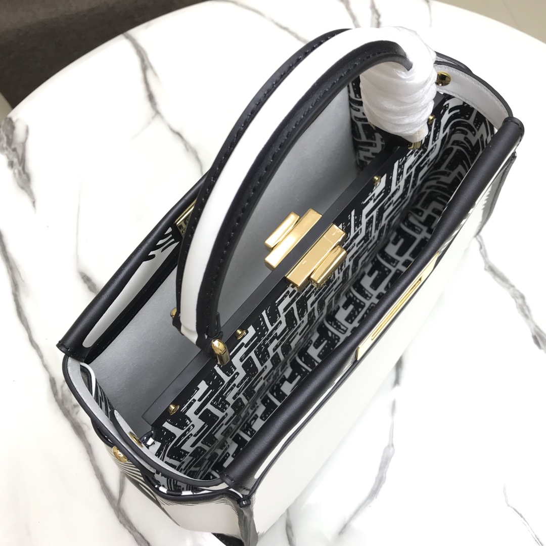 F**di iconic peekaboo medium handbag