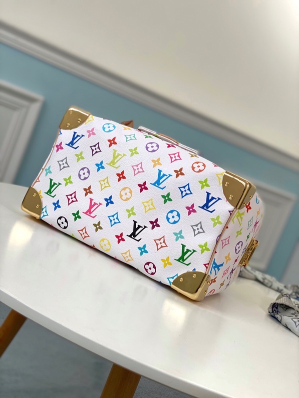 l0vis Vvtt0n speedy multicolore coated canvas satchel m92643 30.0 x 21.0 x 18.0 cm