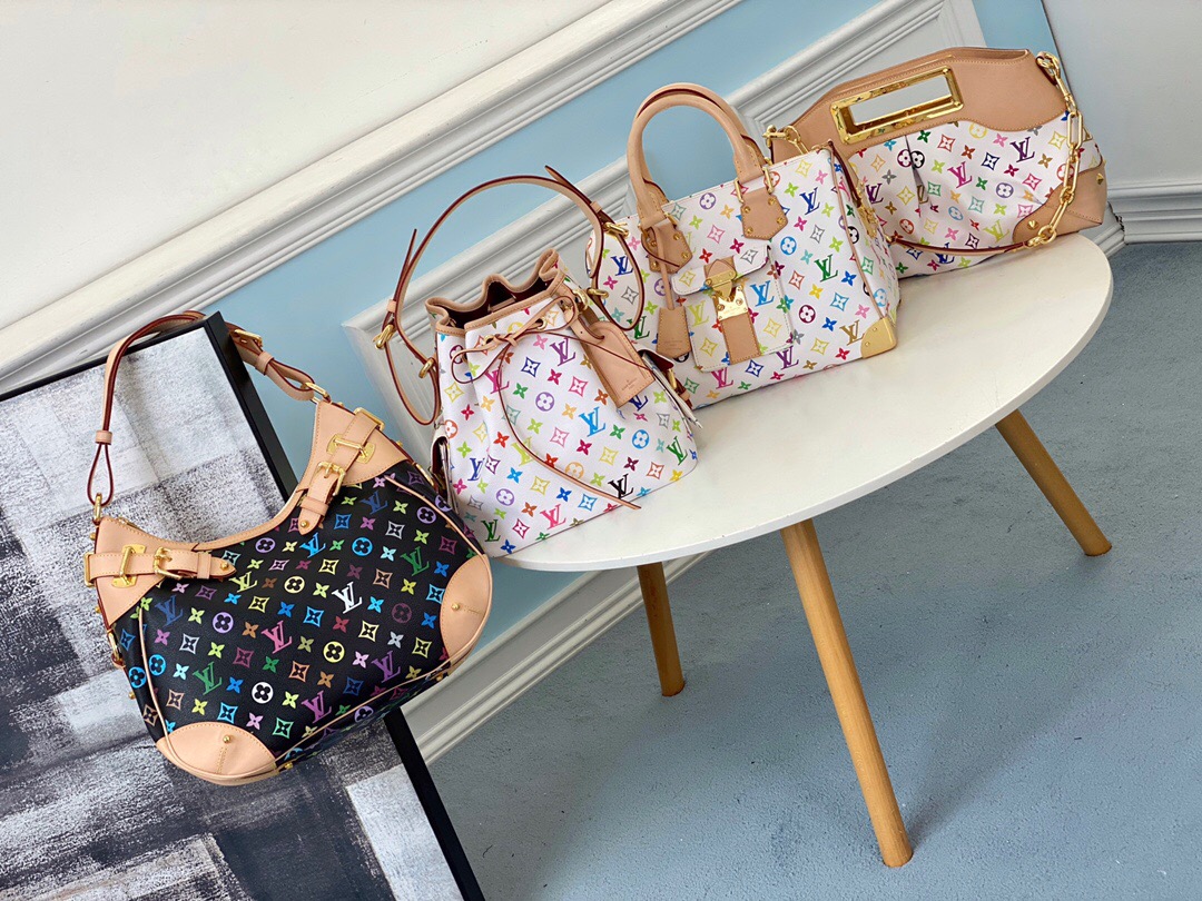 l0vis Vvtt0n speedy multicolore coated canvas satchel m92643 30.0 x 21.0 x 18.0 cm