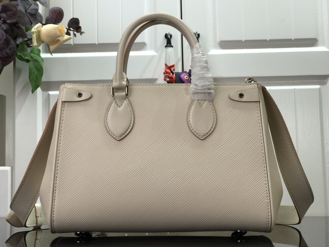 l0vis Vvtt0n grenelle tote pm cream m57681 27 x 19 x 11.5 cm