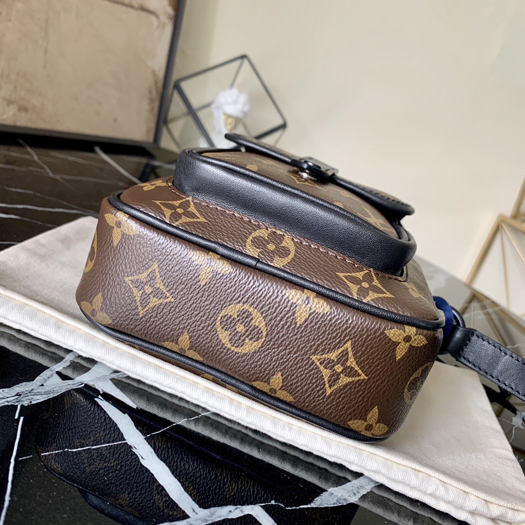 l0vis Vvtt0n christopher wearable wallet monogram macassar canvas m69404 15.0 x 17.0 x 8.0cm