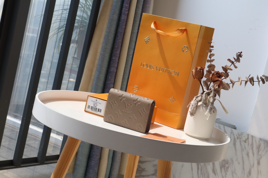 l0vis Vvtt0n clÉa wallet monogram tourterelle m80152 12 x 9 x 3.5 cm