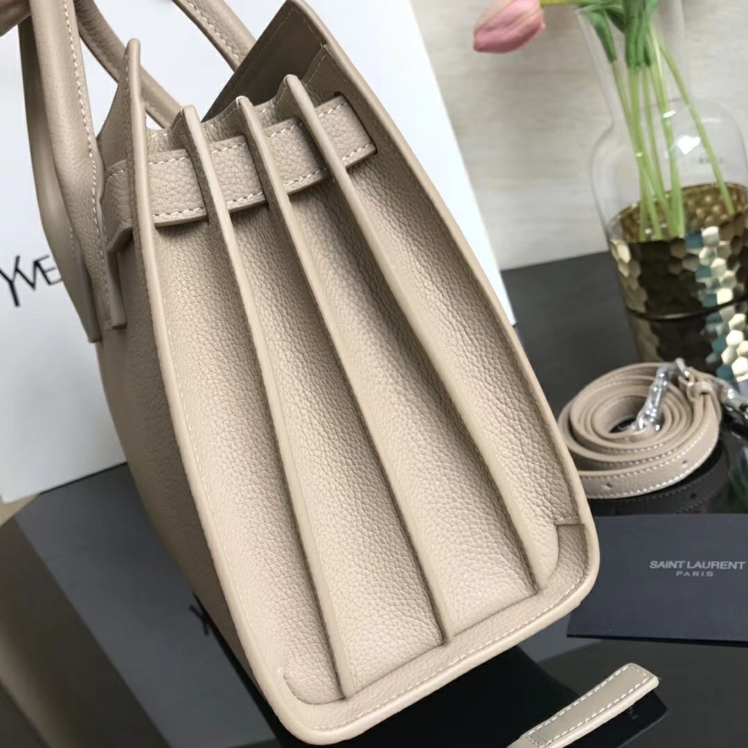 Y51 classic sac de jour baby in smooth leather ivory natural 42186302 26 x 20.5 x 12.5 cm