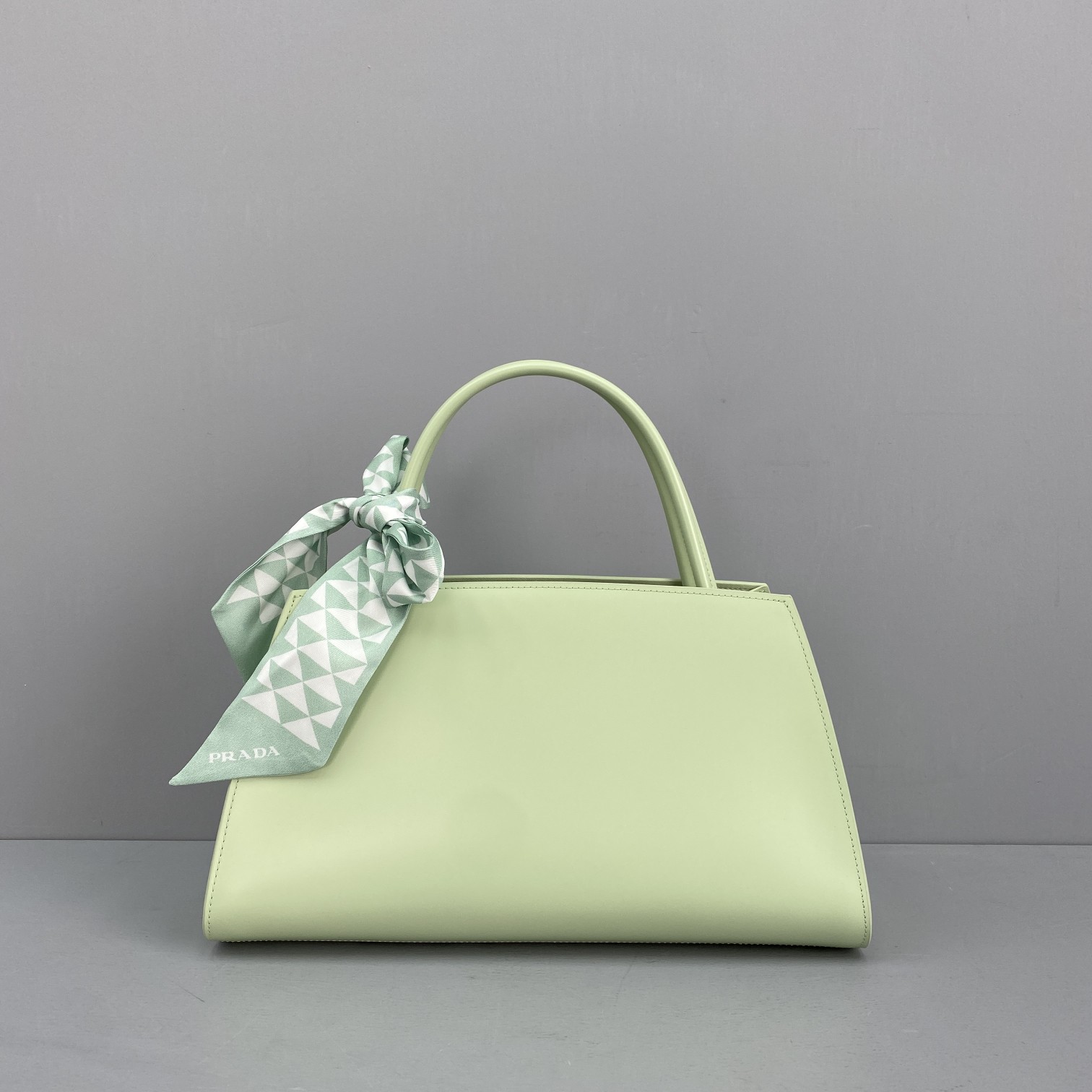 Pra*a miuccia x raf simons lime green blue 33 x 18 x 13.5 cm