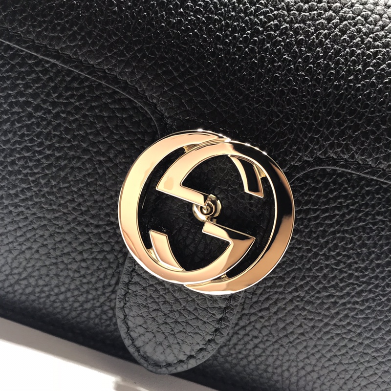 Gvc*1 marmont icon gg interlocking small black 510304 20 x 15 x 7.5 cm