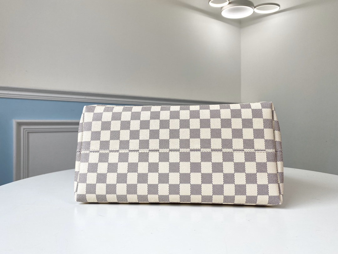 l0vis Vvtt0n iÉna mm damier azur canvas n44040 42 x 27 x 17 cm
