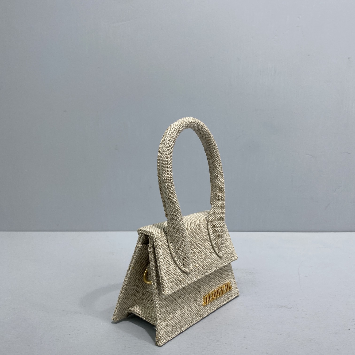 JACQUEMUS LE CHIQUITO Mini Canvas Micro Bag 213BA01 12 x 8 x 5 cm