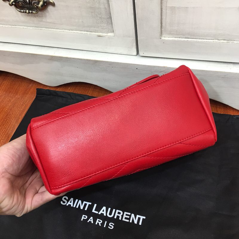 Y51 nolita small bag in vintage leather fuchisa 22 x 17.5 x 13 cm