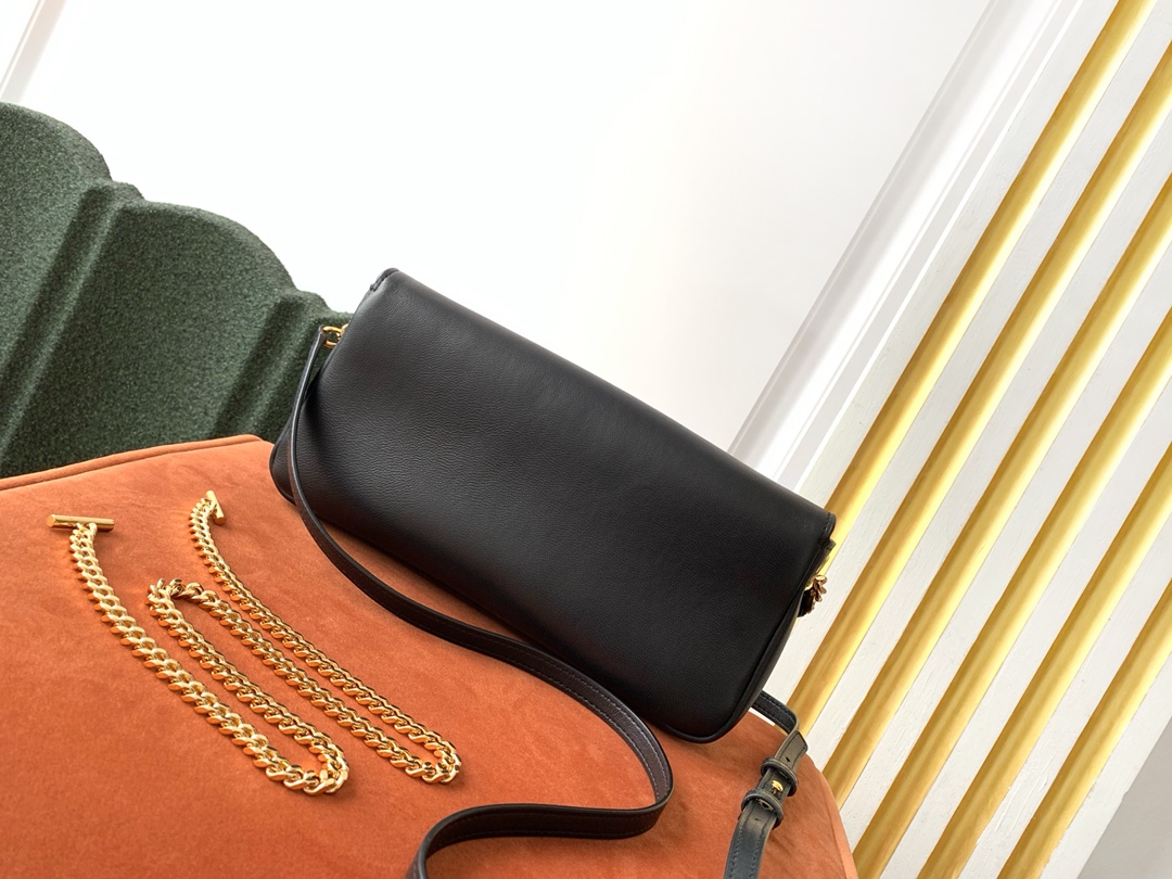 Y51 kate 99 with tassel in lambskin black 6042761 26 x 13.5 x 4.5 cm