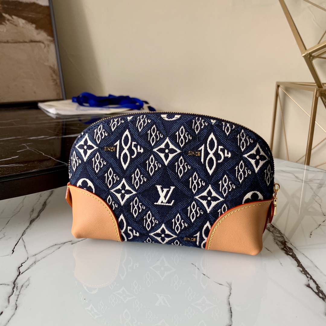 l0vis Vvtt0n since 1854 pochette cosmetique blue m80307 19 x 12 x 6 cm