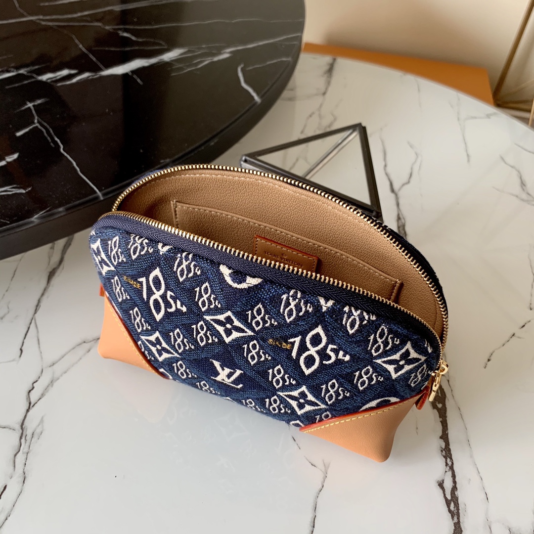 l0vis Vvtt0n since 1854 pochette cosmetique blue m80307 19 x 12 x 6 cm