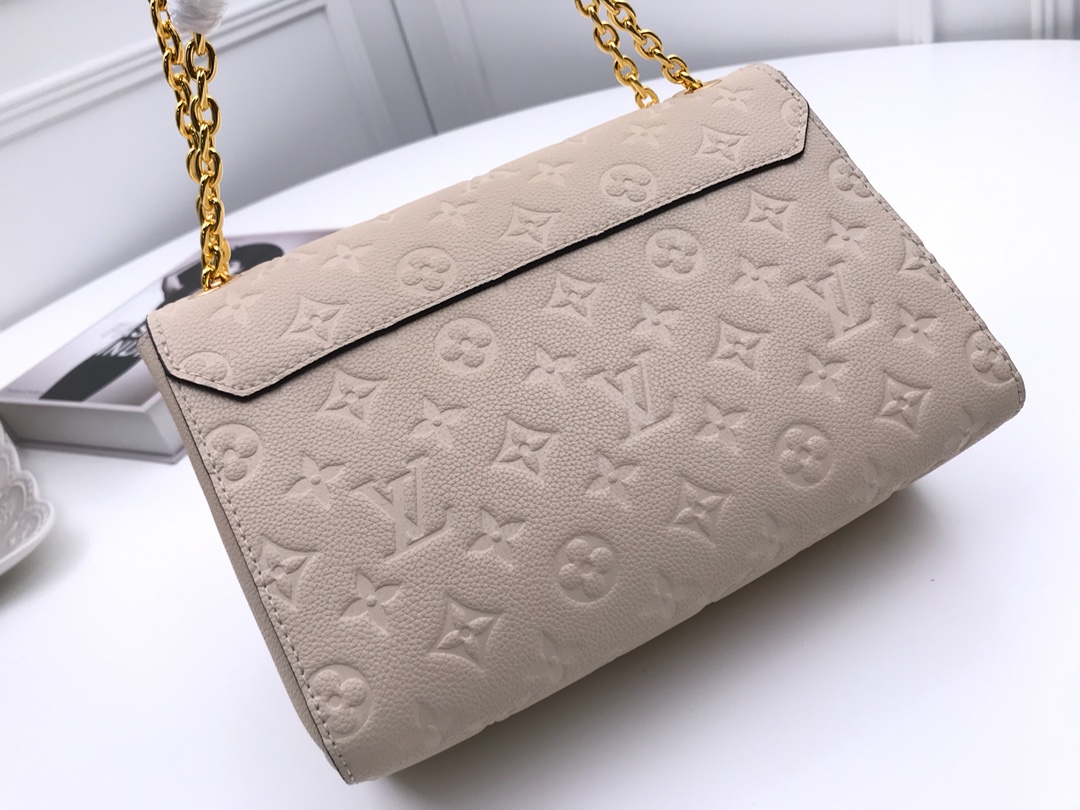 l0vis Vvtt0n vavin pm monogram empreinte leather tourterelle m44929 26 x 20 x 8 cm