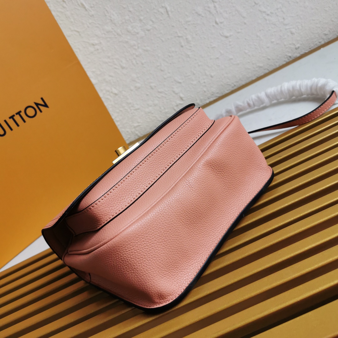 l0vis Vvtt0n lockme chain bag rose des sables m57071 23 x 17 x 11 cm